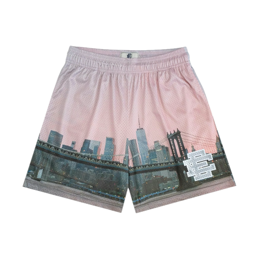Eric Emanuel EE Basic/Core Short 'Brooklyn Bridge Skyline/Silver'