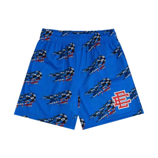 Eric Emanuel x Matty Boy Shorts Blue