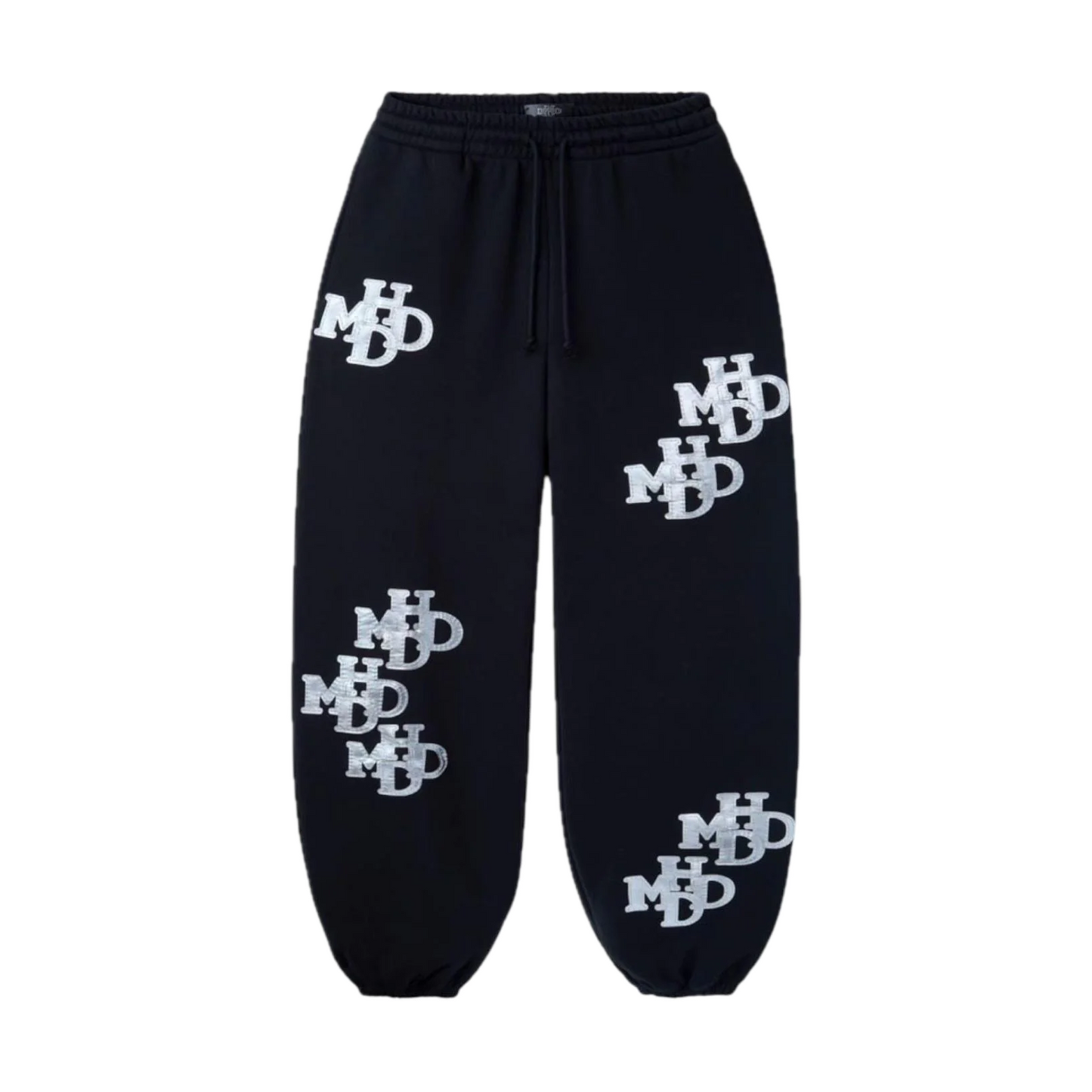 Happy Memories Don't Die HMDD Scrunch Patch Sweatpants Black